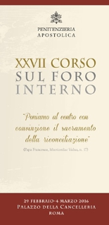 XXVII CORSO SUL FORO INTERNO